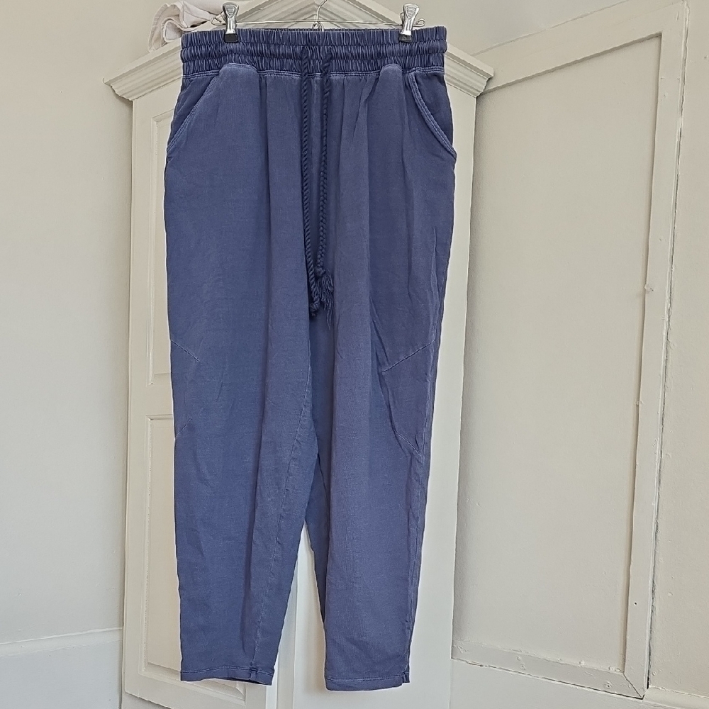Universal Thread Womens Faded Navy Baggy Pants 100 Cotton Size Large